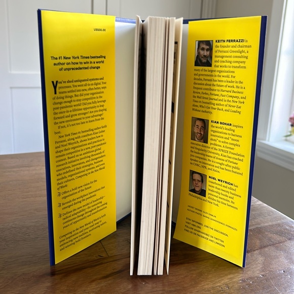 NWT Competing In The NEW World Of Work Hardcover Book - Picture 5 of 8